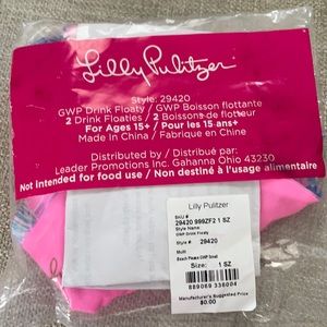 Lilly Pulitzer Drink Floaties
